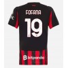 AC Milan Youssouf Fofana #19 Hjemmedrakt Kvinner 2025-26 Kortermet